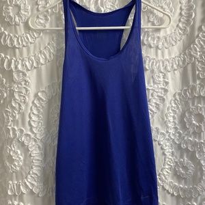 Blue Nike Athletic Tank Top